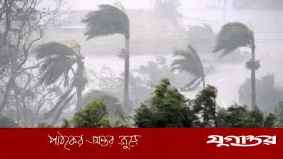 সন্ধ্যার মধ্যে ৭ জেলায় ঝড়ের আভাস, ৬০ কিমি বেগে বৃষ্টি