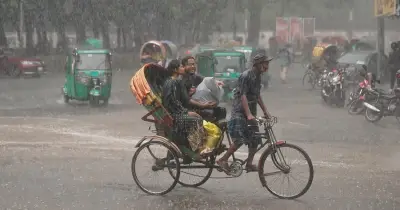 বাংলাদেশের বিভিন্ন অঞ্চলে বৃষ্টি ও বজ্রপাতের সম্ভাবনা
