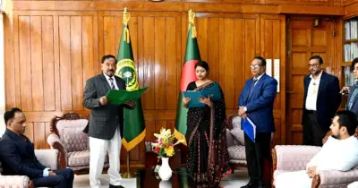 সংরক্ষিত নারী আসনের এমপি নুসরাত তাবাসসুমের শপথ গ্রহণ