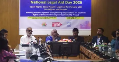 প্রতিবন্ধীদের জন্য কার্যকর আইনি সহায়তা ব্যবস্থা জরুরি