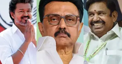 তামিলনাড়ুতে ডিএমকে-এআইএডিএমকে জোটের চেষ্টা, বিজয়ের সরকার গঠন অনিশ্চিত