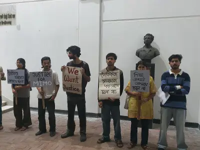 মিমো হত্যায় সুদীপের বহিষ্কার দাবি শিক্ষার্থীদের
