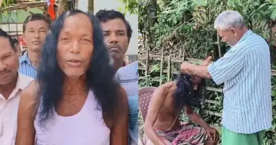 ১৫ বছর চুল না কেটে বিজেপির জয়ে ক্ষৌরকর্ম করলেন ব্যক্তি