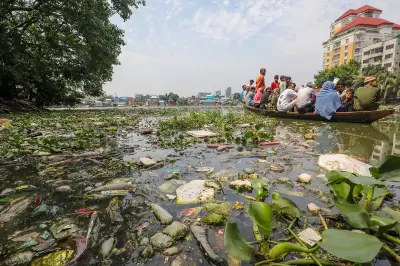 গুলশান লেকে বর্জ্যে দূষিত পরিবেশ, জনস্বাস্থ্যে ঝুঁকি