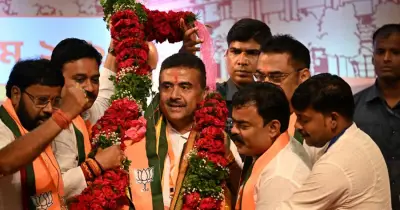 সুবেন্দু অধিকারী পশ্চিমবঙ্গের মুখ্যমন্ত্রী হিসেবে শপথ নিলেন