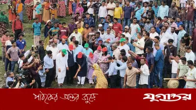 কুড়িগ্রামে খাল খনন কর্মসূচির উদ্বোধন করলেন ত্রাণমন্ত্রী দুলু