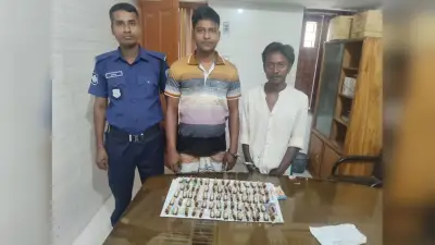 মাদকের বড় চালানসহ ২ ব্যবসায়ী গ্রেপ্তার, চুরি হওয়া অটোরিকশার ব্যাটারিসহ আটক ২