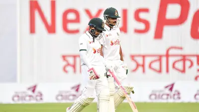 মিরপুর টেস্টে বৃষ্টি বাধা, চতুর্থ দিন শেষে বাংলাদেশের লিড ১৭৯