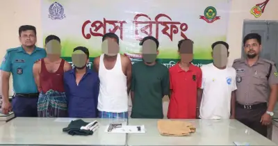 চাঞ্চল্যকর হত্যাকাণ্ডে গ্রেফতার ৬, অস্ত্র জব্দ