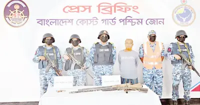 খুলনার দাকোপে সানডারবান জলদস্যু গ্যাং প্রধান মেজো জাহাঙ্গীর গ্রেফতার