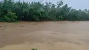 বৃষ্টি ও উজানের ঢলে চেল্লাখালী নদীর পানি বিপৎসীমার ১৬০ সেমি ওপরে
