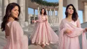 গোলাপি আভায় বার্বি পুতুলকে হার মানালেন সাদিয়া