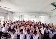 মাদককে ‘না’ বলার শপথ নিল শিক্ষার্থীরা
