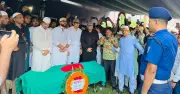 বীর মুক্তিযোদ্ধা মোশাররফ হোসেনের দাফন সম্পন্ন, জানাজায় মানুষের ঢল
