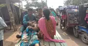 শেরপুরে যানজটে আটকে শ্বাসকষ্ট রোগীর মৃত্যু
