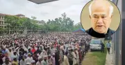 সাবেক মন্ত্রী মোশাররফ হোসেনের রাষ্ট্রীয় মর্যাদায় দাফন সম্পন্ন