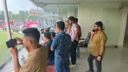 প্রেসবক্সে অব্যবস্থাপনা, দাঁড়িয়েই খেলা দেখলেন সাংবাদিকরা