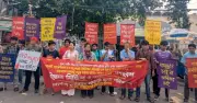 রাঙামাটিতে কিশোরী ধর্ষণের প্রতিবাদে পিসিপির বিক্ষোভ