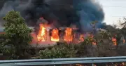 দিল্লিগামী রাজধানী এক্সপ্রেসে আগুন, কেউ হতাহত নেই