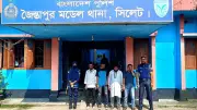 জৈন্তাপুর সীমান্তে অবৈধ অনুপ্রবেশ, ১৪ জন আটক
