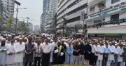 মিজানুর রহমান সিনহার দ্বিতীয় জানাজা অনুষ্ঠিত