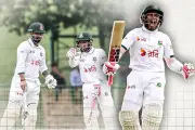 বাংলাদেশ-পাকিস্তান টেস্ট: প্রথম দিনের খেলা শেষে বাংলাদেশের সংগ্রহ ৩১৬ রান