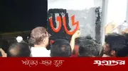 নিজ হাতে গ্রাফিতি এঁকে জুলাই চেতনার উদ্বোধন মেয়র শাহাদাতের