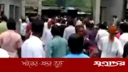 পূর্বধলায় পশুর হাট ইজারা কেন্দ্র করে বিএনপি-জামায়াত সংঘর্ষ