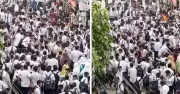 ছাত্রীর আত্মহত্যার প্রতিবাদে বিক্ষোভে শিক্ষার্থীরা