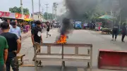 হাজী দানেশ বিশ্ববিদ্যালয়ে সংঘর্ষ, মহাসড়ক অবরোধ