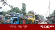 দৌলতদিয়া ঘাটে পশুবাহী ট্রাকের ভোগান্তি, গরমে নাকাল ব্যবসায়ীরা