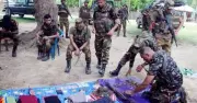 খাগড়াছড়িতে সেনাবাহিনীর অভিযানে অস্ত্র ও গোলাবারুদ উদ্ধার