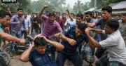 পঞ্চগড়ে তথ্য সংগ্রহে গিয়ে পুলিশের ওপর হামলা, গুজবের শিকার দুই কর্মকর্তা