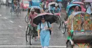 রাজধানীতে বৃষ্টিতে স্বস্তি, বাড়তে পারে রাতের তাপমাত্রা