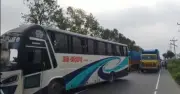 কুমিল্লায় মহাসড়কে চাপ বাড়ায় ঈদযাত্রায় ভোগান্তি