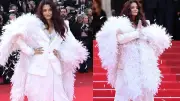 কানে বসলেডি লুকে ঐশ্বরিয়া: সাদা টাক্সিডোতে চমক