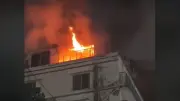 মোহাম্মদপুরে বহুতল ভবনে আগুন, পুকুরে মিলল নিখোঁজ যুবকের লাশ