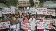 শিশু নির্যাতন ও ধর্ষণের বিরুদ্ধে ‘আর না’ সমাবেশ শাহবাগে