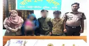 রামপুরায় চুরি মামলায় তিন গ্রেফতার, স্বর্ণালংকার ও টাকা উদ্ধার