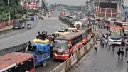 ঈদযাত্রায় গাজীপুরের দুই মহাসড়কে তীব্র যানজট, দুর্ভোগে ঘরমুখী মানুষ