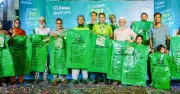 ঈদুল আজহায় পরিবেশবান্ধব বর্জ্য ব্যাগ বিতরণ ক্লেমনের