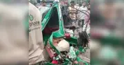 সিরাজগঞ্জে বাস-অটোরিকশা সংঘর্ষে নিহত ৩