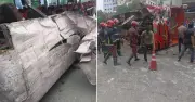 রাজধানীর নর্দ্দায় বাস সংঘর্ষে নিহত ৪, আহত ১০