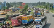 ঢাকা-টাঙ্গাইল-যমুনা সেতু মহাসড়কে যানজট কমছে, সন্ধ্যার মধ্যে স্বাভাবিক হওয়ার আশা