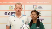 সাফ শিরোপার পথে বাংলাদেশের নারী ফুটবল দলের অধিনায়ক মারিয়া মান্দার নেতৃত্ব