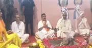 শুভেন্দু অধিকারীর মায়াপুর ইসকনে গো-পূজা সম্পন্ন