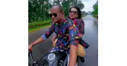 হেলমেটবিহীন মোটরসাইকেল চালিয়ে সমালোচিত সিলেট সিটির সিইও