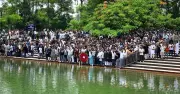 জিয়াউর রহমানের ৪৫তম শাহাদাত বার্ষিকীতে জিয়া উদ্যানে বিএনপির শ্রদ্ধা