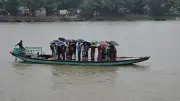 সুনামগঞ্জে বৃষ্টি ফের ধান কাটায় ভোগান্তি, শুকানোয় সমস্যা