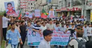 নোয়াখালীতে ছাত্রদলের বিক্ষোভ, পকেট কমিটি বাতিলের দাবি
